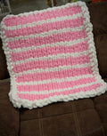 Rose Clouds Baby Throw